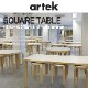 �ڥݥ��ȥ����ɥץ쥼��ȡۡ�artek/����ƥå���TABLE 81B �ơ��֥� �ۥ磻�ȥ�ߥ͡��� 120x75x72cm<br>�����˥�/�ʤ��ڡ�RCP��