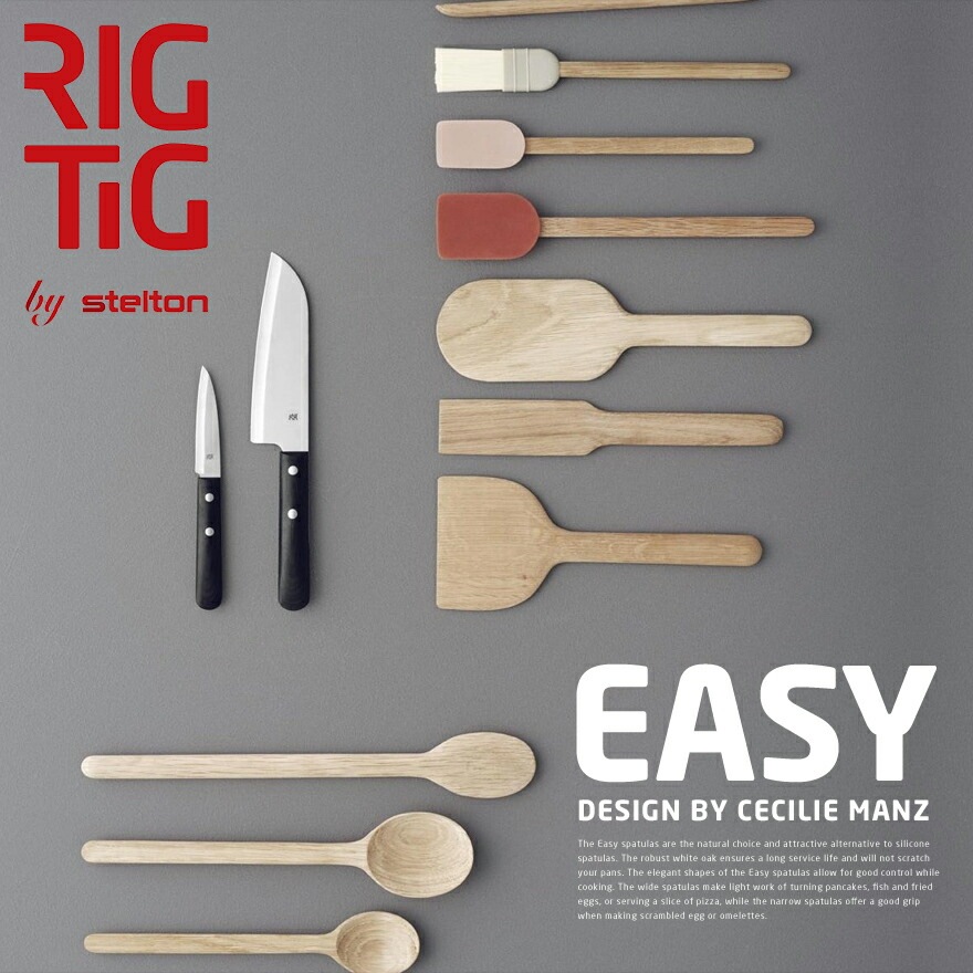 ��Stelton/���ƥ�ȥ��RIG-TIG EASY SCRAMBLE SPATULA/�������֥륹�ѥ���� �����ꥨ���ޥ��<br>�ꥰ�ƥ������������� �إ�/���ȥ�꡼/����/�̲�/Z00311��RCP��