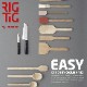 ��Stelton/���ƥ�ȥ��RIG-TIG EASY SCRAMBLE SPATULA/�������֥륹�ѥ���� �����ꥨ���ޥ��<br>�ꥰ�ƥ������������� �إ�/���ȥ�꡼/����/�̲�/Z00311��RCP��