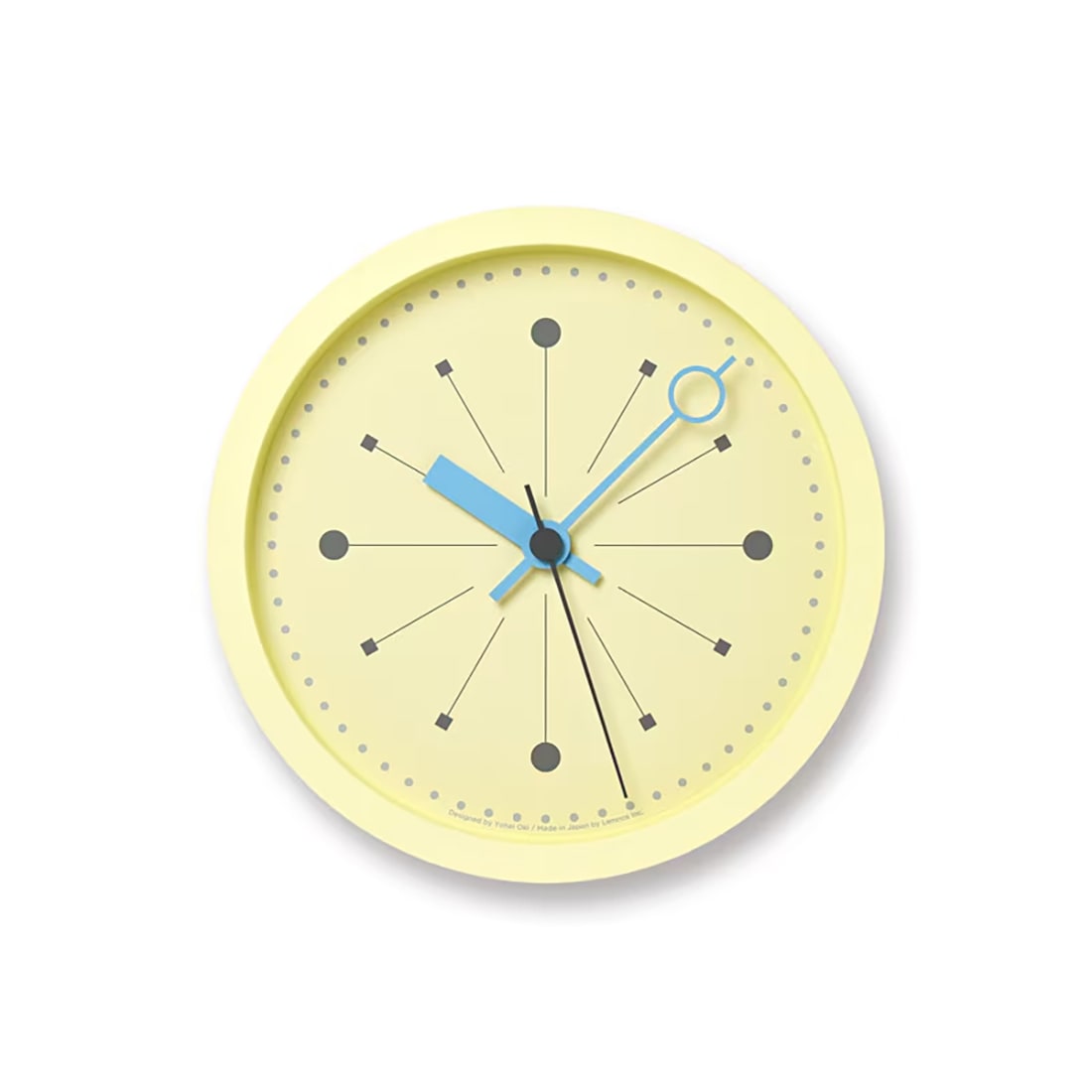 POINT ポイント wall clock ウォールクロック SYO26-05 Lemnos