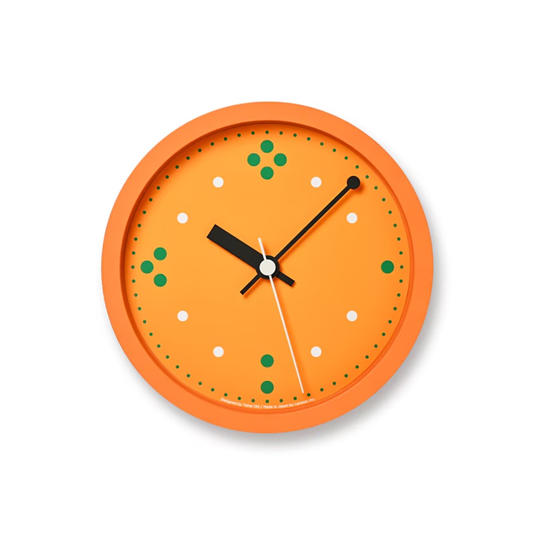 POINT ポイント wall clock ウォールクロック SYO26-05 Lemnos