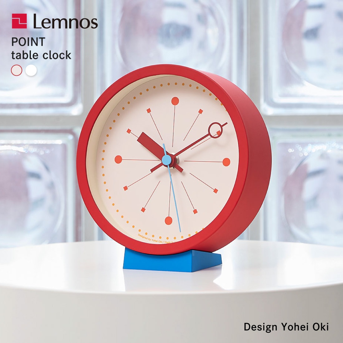 POINT ポイント table clock テーブルクロック SYO26-04 Lemnos