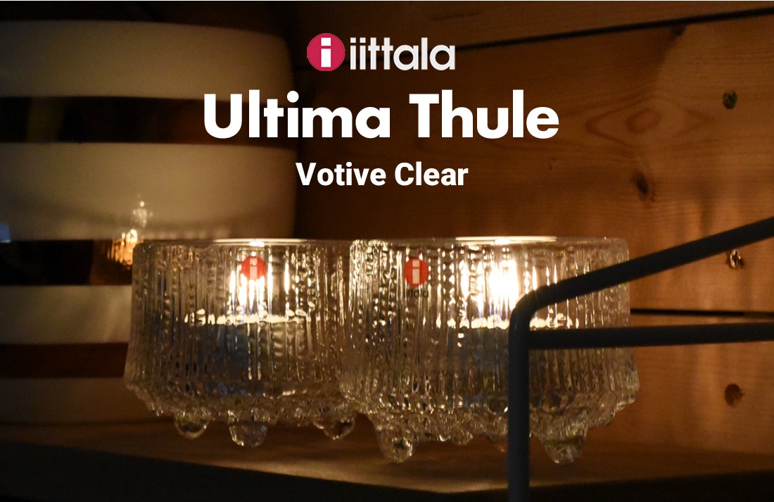 iittala ���å��� Ultima Thule Votive Clear ����ƥ��ޥġ��� �����ɥ�ۥ���� ���ꥢ �������� Tapio Wirkkala ���ԥ��������륫��