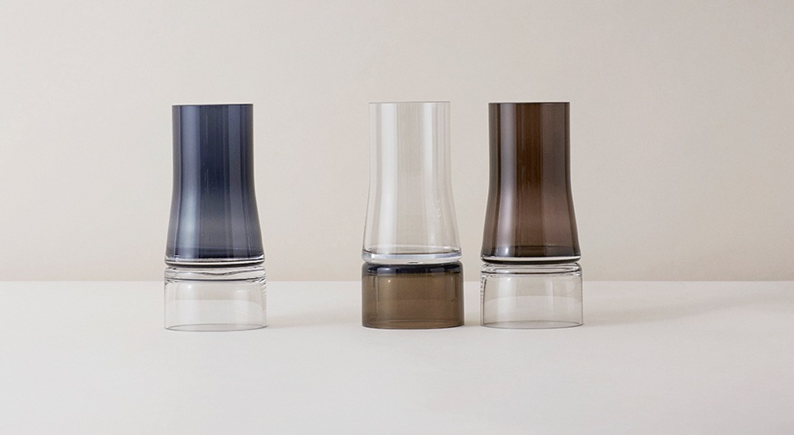 ��Lyngby Porcelaen/����ӥ塼 �ݡ�������JOE COLOMBO VASE/���票��������� �١��� small<br>���奢����/����ץ�/�������������/�ǥ�ޡ���/�ִ�/���饹/����/�̲��ڥ���ӥ˼����б����ʡۡ�RCP��