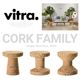 Vitra �����ȥ� Cork Family ���륯�ե��ߥ꡼ ���ġ���<br>�����ȥ� Jasper Morrison �ػ� ���� �����ɥơ��֥�ڥ���ӥ˼����б����ʡ�