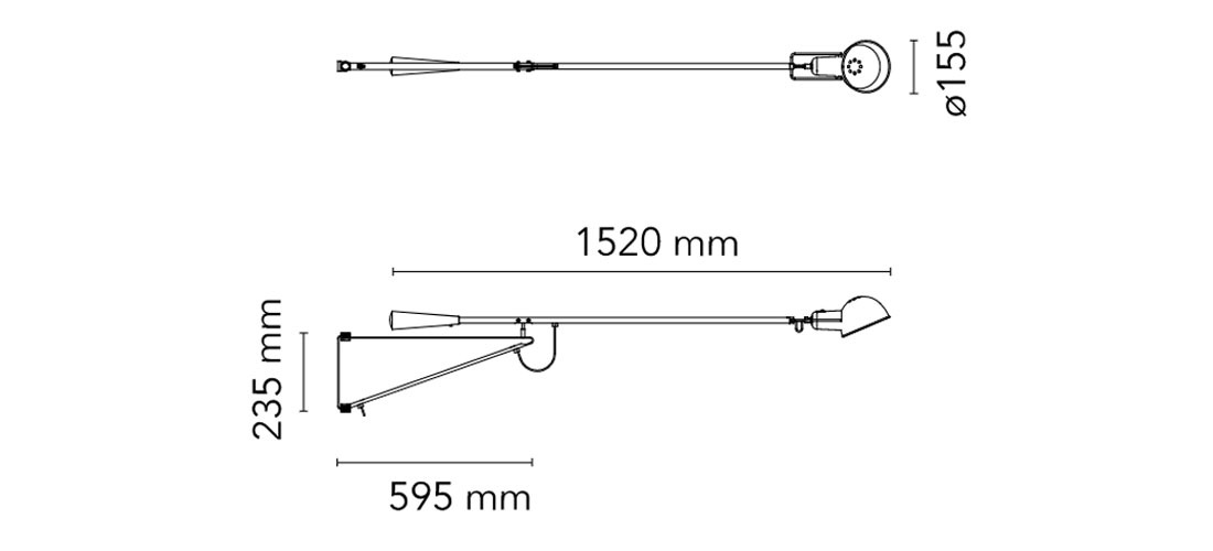 FLOS �ե��� 265 SMALL ������饤�� ���⡼�� Paolo Rizzatto  �ѥ������ꥶ�åȥ饤�� ���� �ǥ����ʡ���<br><br>�������Ϥ��Τޤޤ˥���ѥ��Ȥˤʤä�265������饤��