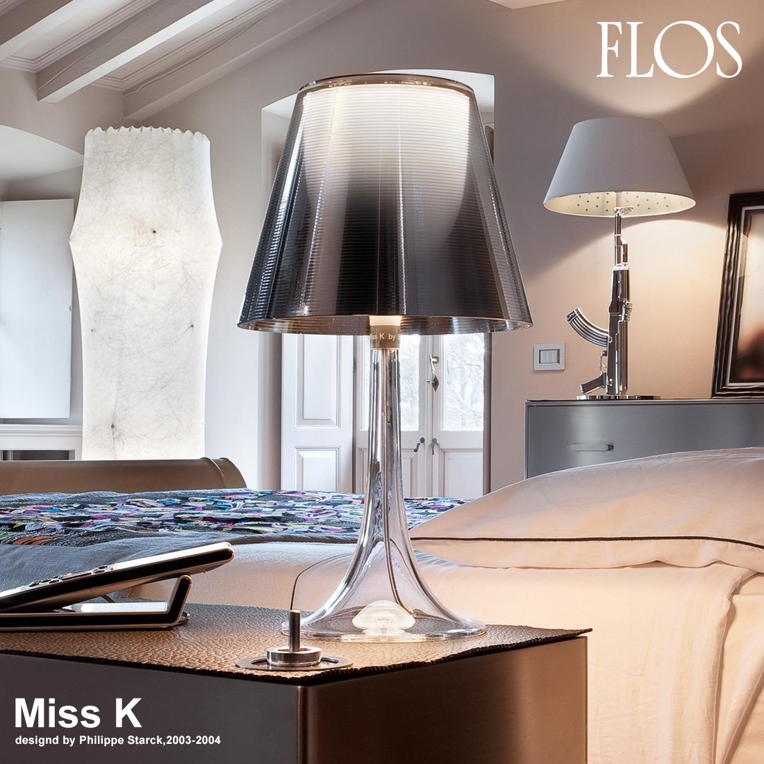 Philippe Starck フィリップ・スタルク  テーブルライト希少品 FLOS(フロス) のPhilippe Starck(フィリップ スタルク)デザイン ARA
