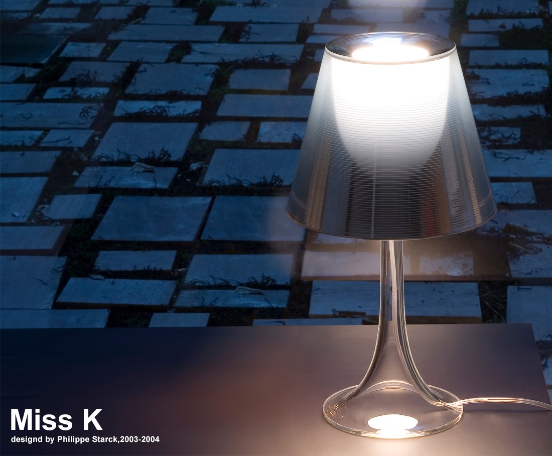 Philippe Starck フィリップ・スタルク  テーブルライト希少品 FLOS(フロス) のPhilippe Starck(フィリップ スタルク)デザイン ARA