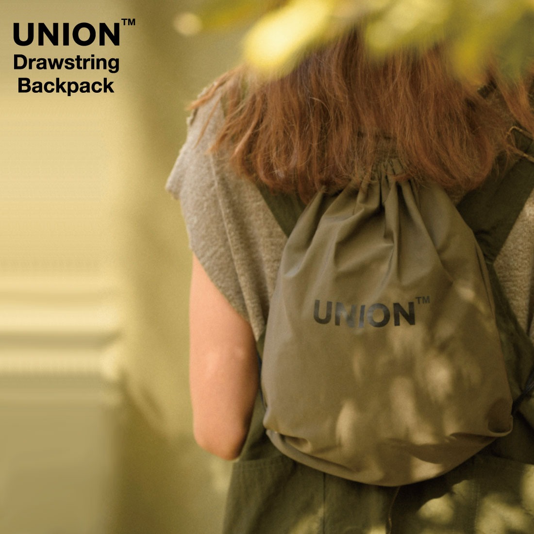 UNION/Drawstring Backpack