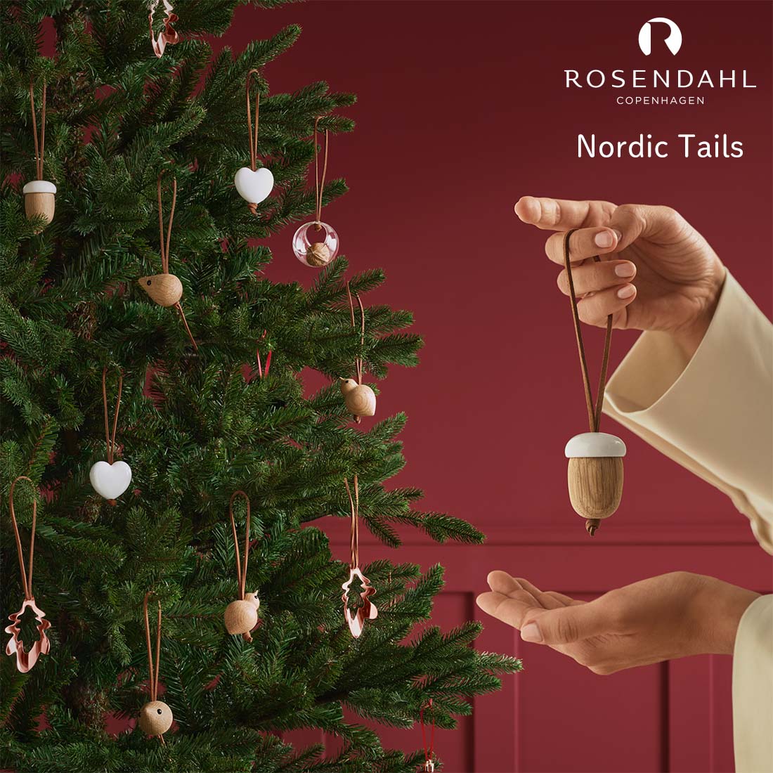 ROSENDAHL COPENHAGEN Nordic Tails ꥹޥ ʥ  ڥϡ Υǥåƥ륺 ե ѥ ɥ󥰥 Хå ̲<br><br>ꥹޥʥ Nordic Tales(Υǥåƥ륺)