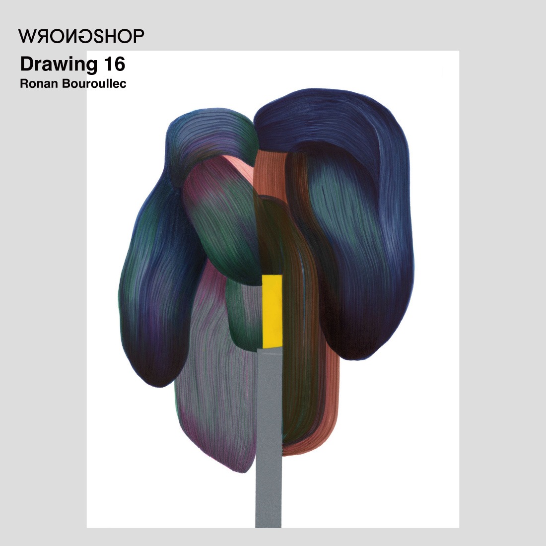【特注フレームセット】Drawing16 ポスター / WRONGSHOP ロングショップ / Ronan Bouroullec ロナンブルレック