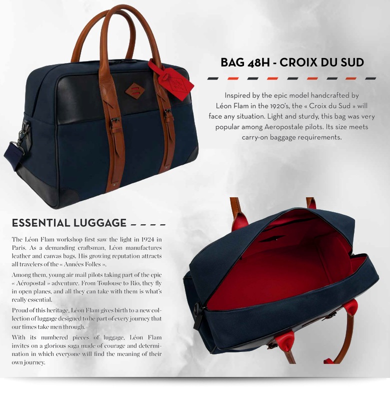 LEON FLAM �쥪��ե�� SAC 48H �ܥ��ȥ�Хå�/�̲�<br>�ڥ���ӥ˼����б����ʡۡ�RCP�ۡ�smtb-TK��