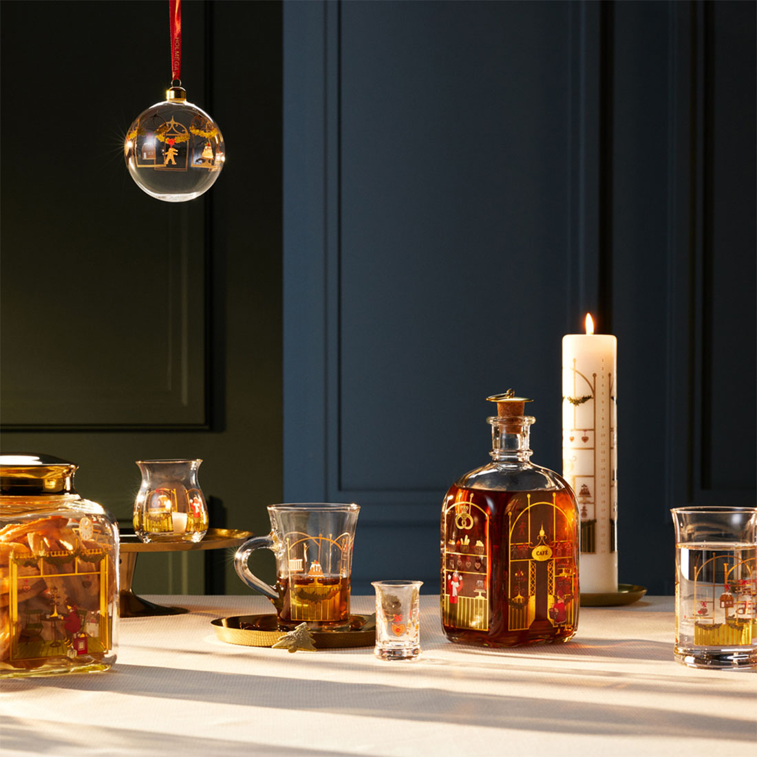 HOLMEGAARD CHRISTMAS Biscuit jar 2023 Jette Frolich ۥ६ ꥹޥӥåȥ㡼 åơեå Xmas