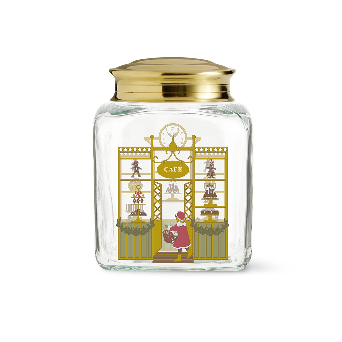 HOLMEGAARD CHRISTMAS Biscuit jar 2023 Jette Frolich ۥ६ ꥹޥӥåȥ㡼 åơեå Xmas