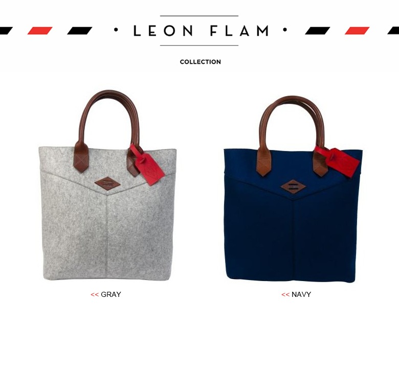 LEON FLAM �쥪��ե�� SANTIAGO SHOPPING BAG �ȡ��ȥХå�/�ե��<br>�ڥ���ӥ˼����б����ʡۡ�RCP�ۡ�smtb-TK��