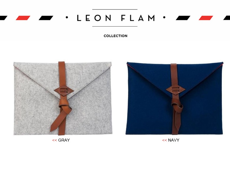 LEON FLAM �쥪��ե�� LAPTOP CASE ��åץȥåץ�����/�ե��<br>�ڥ���ӥ˼����б����ʡۡ�RCP�ۡ�smtb-TK��