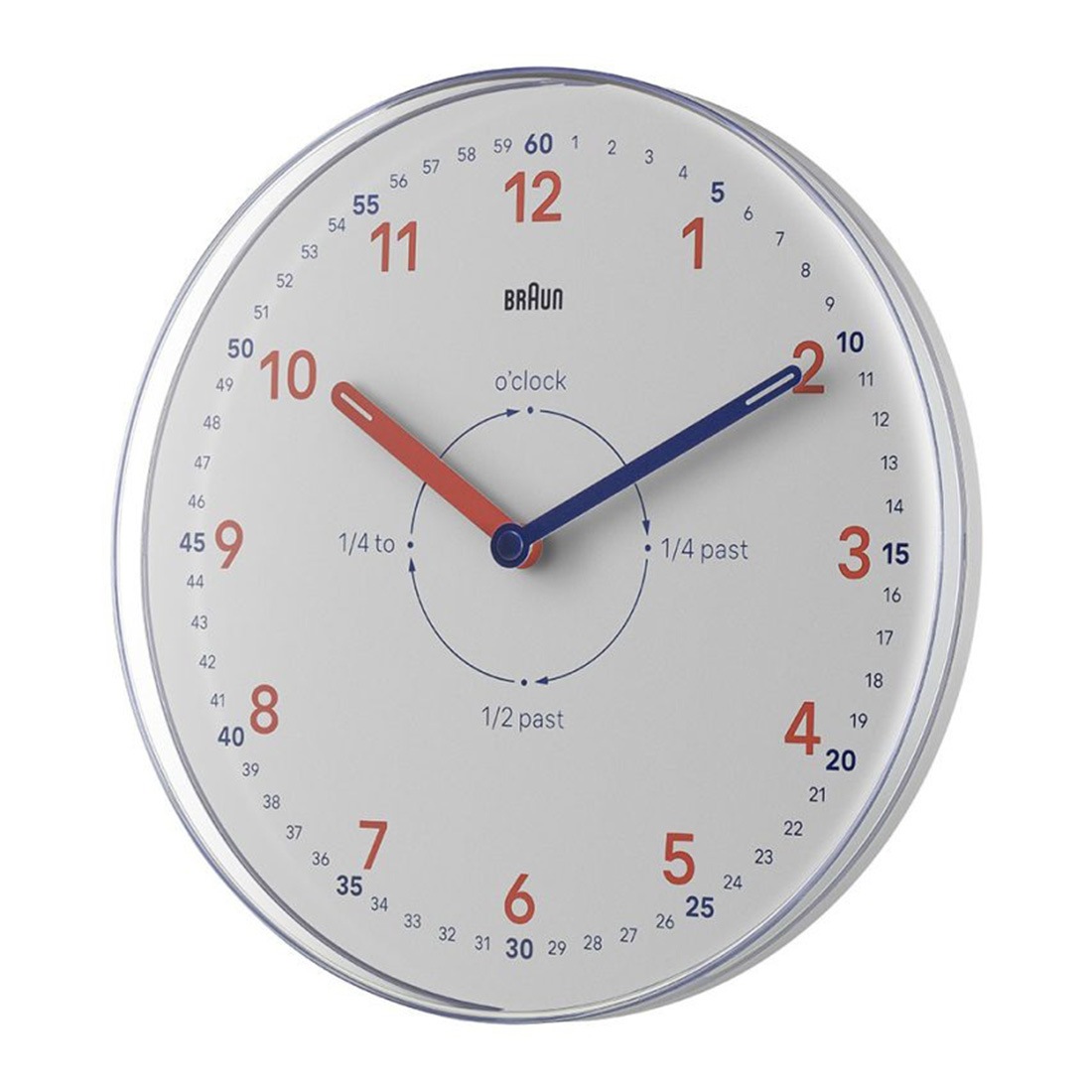 �ڳݤ��եå��ץ쥼��ȡ�BRAUN �֥饦�� WALL CLOCK BC26TW Time Teacher ������ƥ������㡼 �������륯���å� �ǥ�����������ॹ ���ʥ��� �ɳݤ����� ñ������<br>���������ץ������Υǥ��������Ѥ����֥�����ƥ������㡼�ץ��꡼���ڥ��ե��ý���