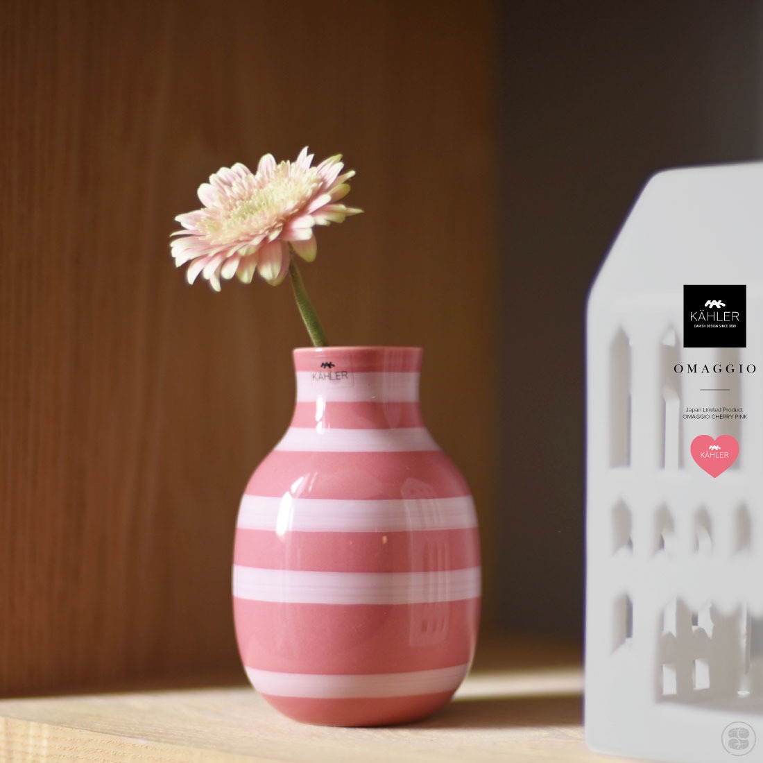 KAHLER OMAGGIO CHERRY PINK Japan Limited Product Stilleben 顼 ޥ ꡼ԥ ܸ ƥ졼٥ ե١ 