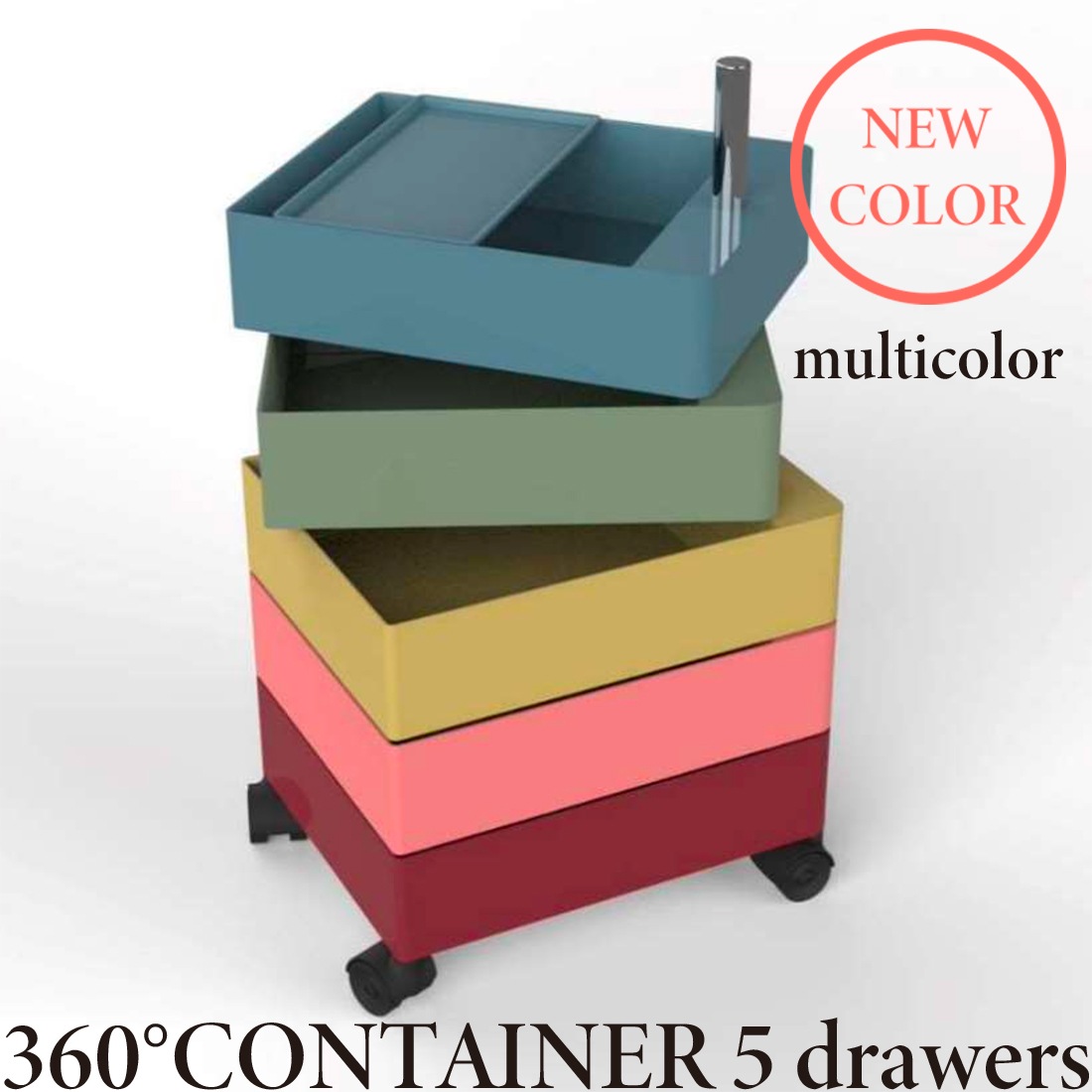 MAGIS �ޥ��� 360��Container5�� 360�륳��ƥ�5�� KonstantinGrcic ���󥹥�����󡦥�����å�<br><br>��ؤϤ�����󡢻Ҷ������䥭�å���Ǥ�������롢360���ž���륤��ƥꥢ��Ǽ