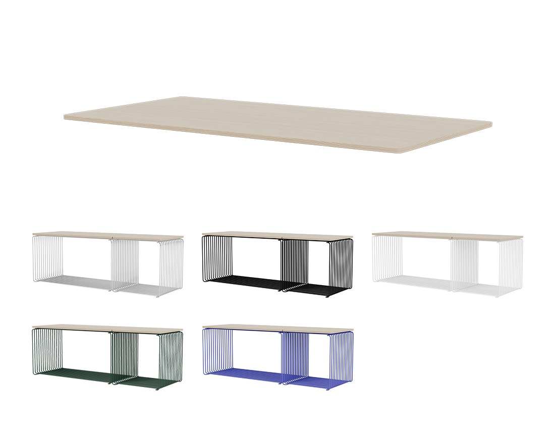 Montana ��󥿥� Panton Wire Double Top Panel VPWT2 �ѥ�ȥ�磻�䡼���֥�ȥåץѥͥ� ŷ�� W70cm��D34.8cm Verner Panton �������ʡ����ѥ�ȥ�