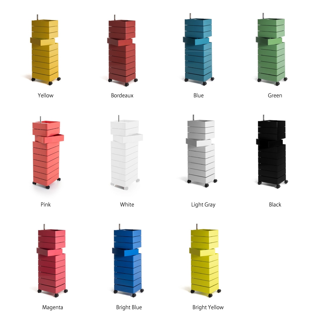 MAGIS マジス　360° コンテナ 10段　グレー MAGIS/マジス 360°Container10段/360°コンテナ10段/KonstantinGrcic