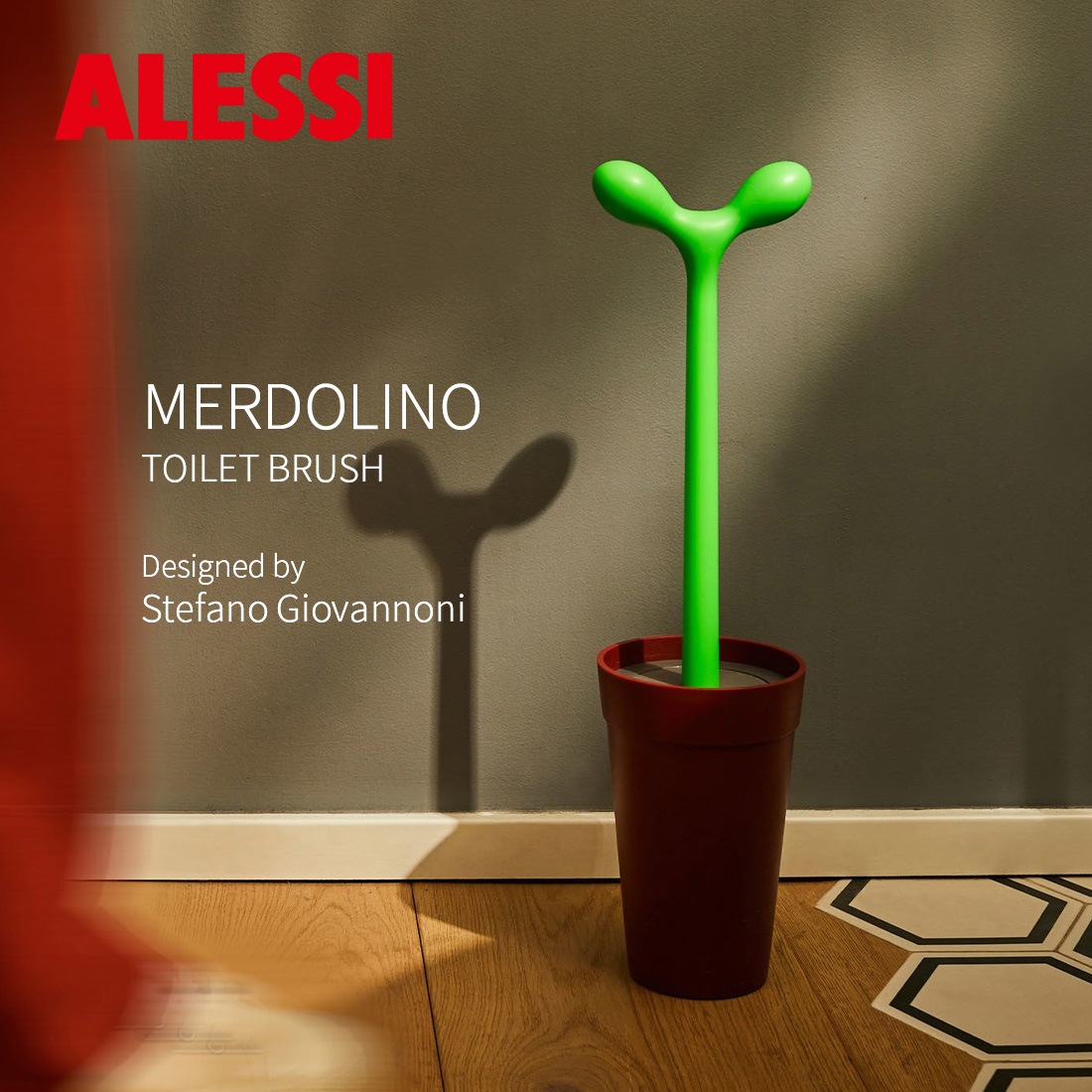 Alessi アレッシ MERDOLINO メルドリーノ TOILET BRUSH トイレブラシ