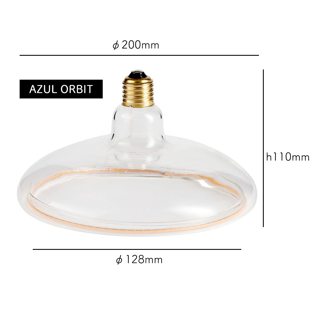 well lit ウェルリット AZURE ORBIT アズール オービット LED電球