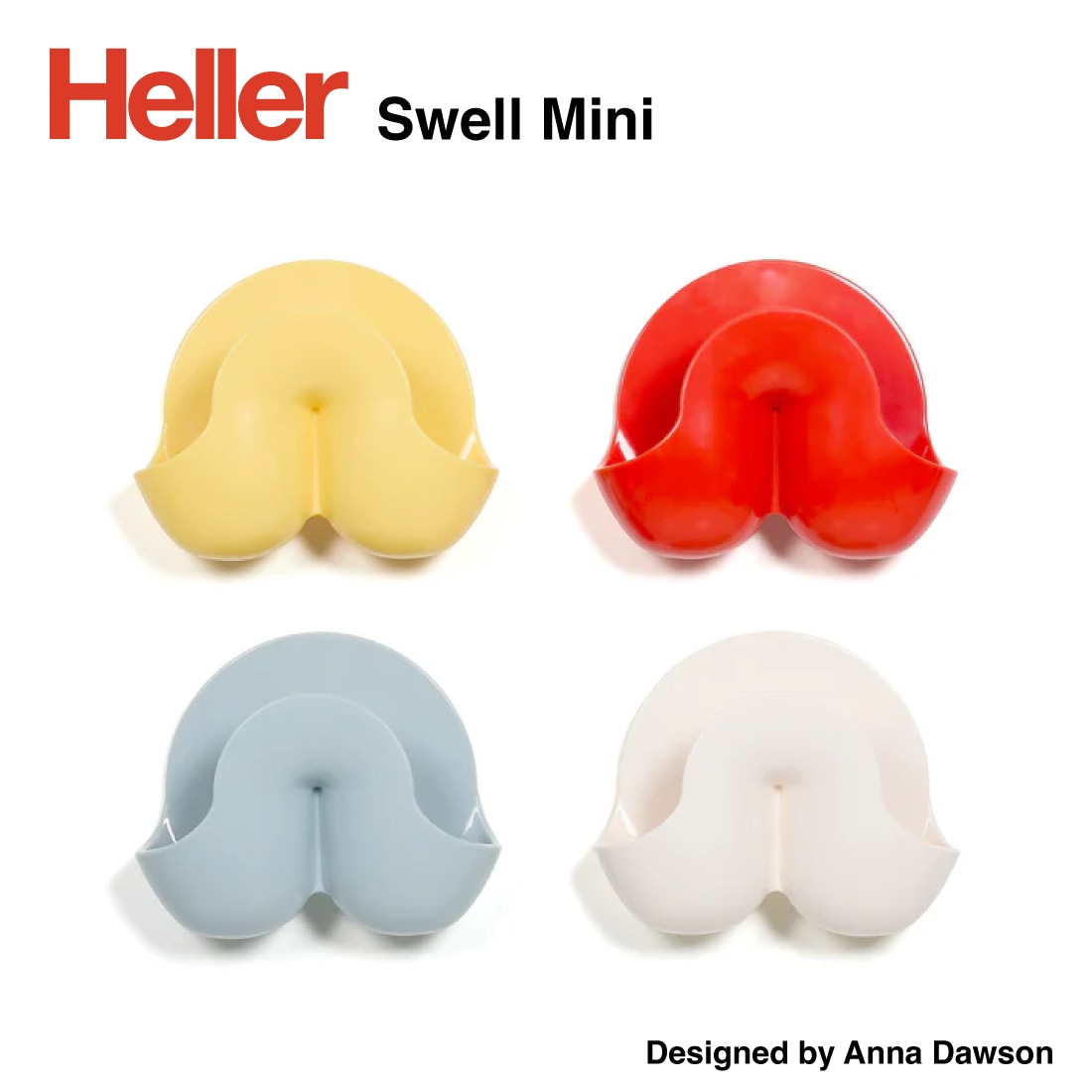 Heller �إ顼 Swell mini ��������ߥ� Wall Catchall �������륷����� �ɳݤ� �եå� �����ȥϥ󥬡� Anna Dawson ����ʡ��ɡ�����<br><br>����Ū��ͷ�ӿ��Τ��륦�����륷�����