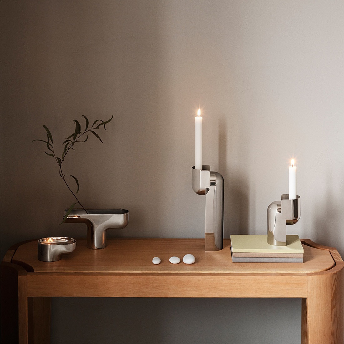   キャンドルホルダー 260mm ジョージ ジェンセン Georg Jensen ジョージジェンセン NENDO TEALIGHT candle holder