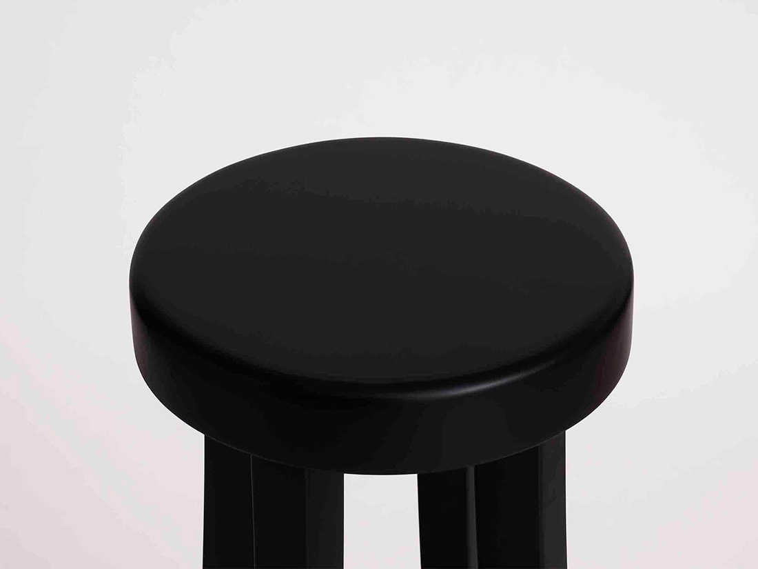 手の形 スツール 黒 NAYA STOOL BLACK SMALL ナヤスツール ブラック スモール / greenholt