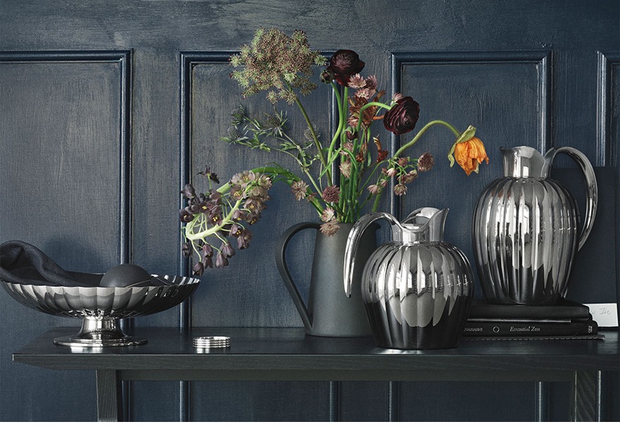 Georg Jensen / 硼 󥻥BERNADOTTE THERMO JUG 0,8L/٥ʥɥåơ⥸㥰  3583606<br>ߥ륯㥰/庹/ǥޡ/ƥ쥹/SIGVARD BERNADOTTE<br>ڥӥ˼бʡۡRCP