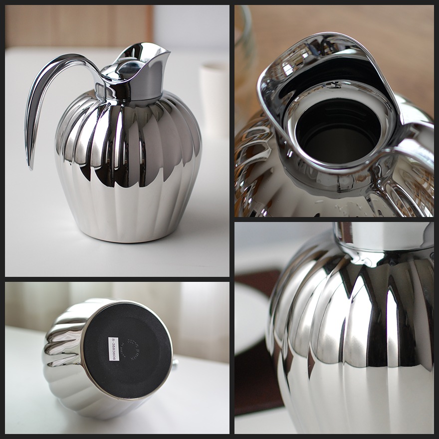 Georg Jensen / 硼 󥻥BERNADOTTE THERMO JUG 0,8L/٥ʥɥåơ⥸㥰  3583606<br>ߥ륯㥰/庹/ǥޡ/ƥ쥹/SIGVARD BERNADOTTE<br>ڥӥ˼бʡۡRCP