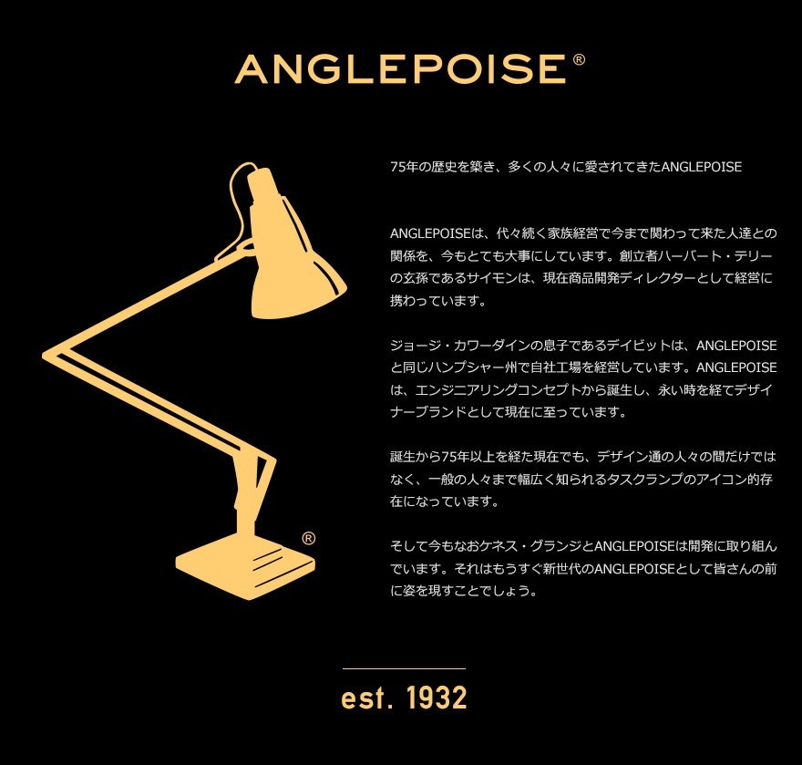 ANGLEPOISE 】Duo ウォールライト WALL SIGNAL RED + BxW CABLE