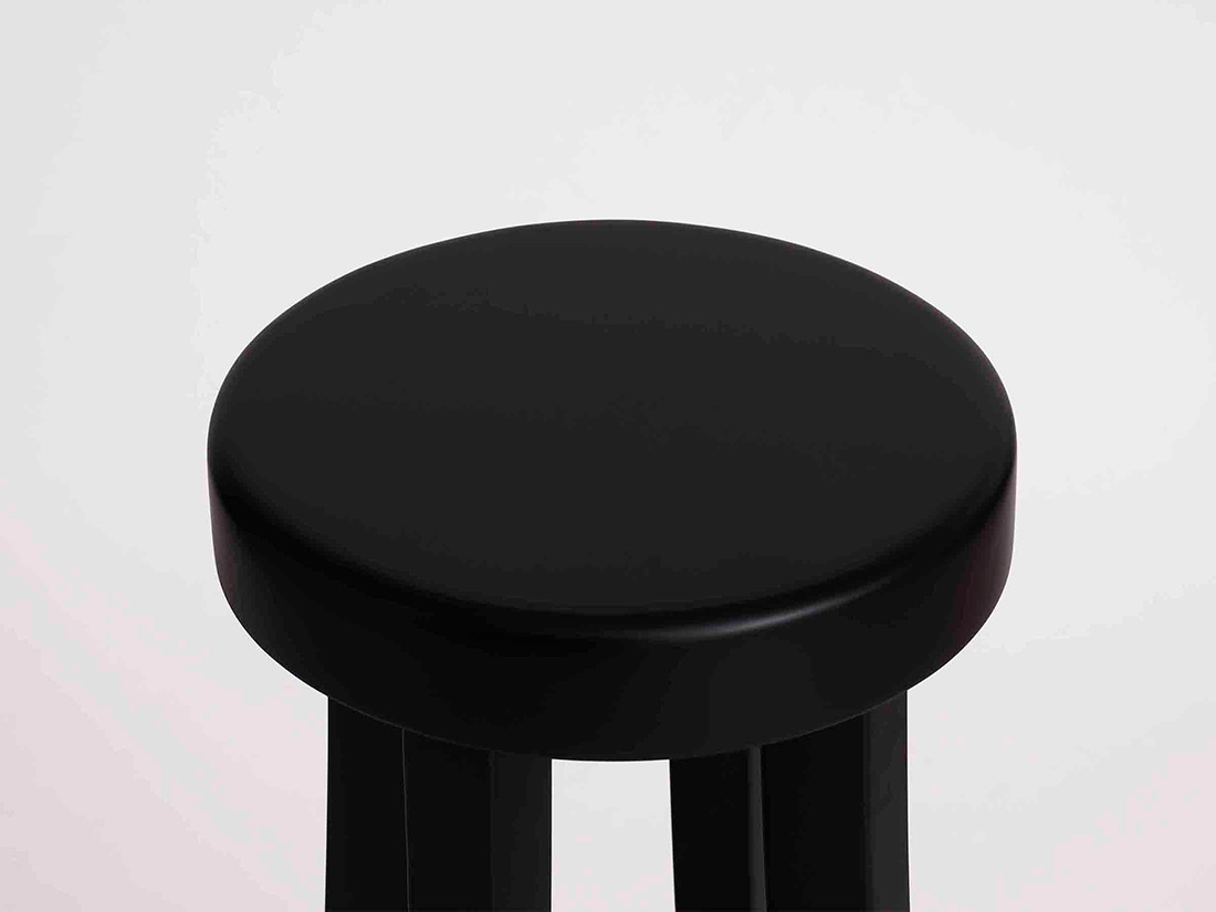 NAYA STOOL BLACK LARGE ナヤスツール ブラック ラージ / greenholt