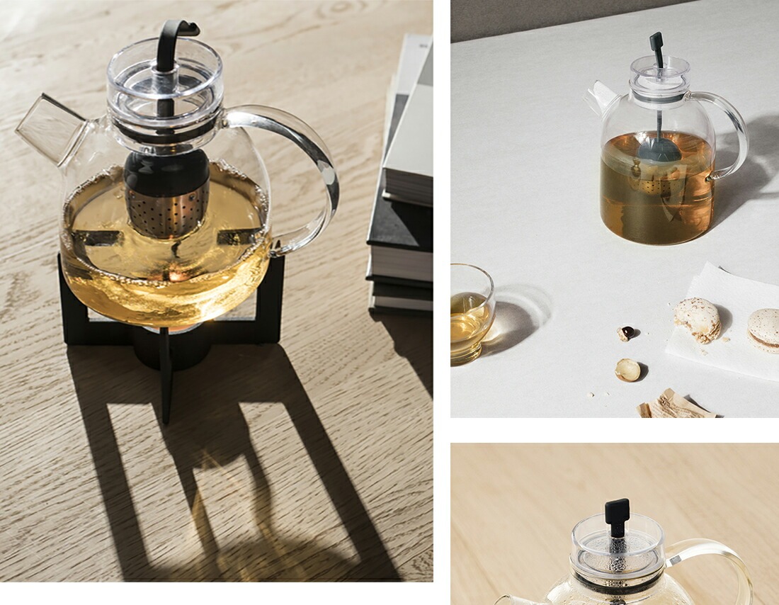 Audo Copenhagen ���ȥ�ƥ����ݥå�0.75L<br>kettle Teapot ���å��� �����󥸥ʥӥ���ǥ����� ���饹 �ƥ������å����ȥ졼�ʡ��դ� 4545119�ڥ���ӥ˼����б����ʡۡ�RCP��