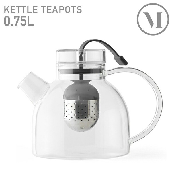 Audo Copenhagen ���ȥ�ƥ����ݥå�0.75L<br>kettle Teapot ���å��� �����󥸥ʥӥ���ǥ����� ���饹 �ƥ������å����ȥ졼�ʡ��դ� 4545119�ڥ���ӥ˼����б����ʡۡ�RCP��