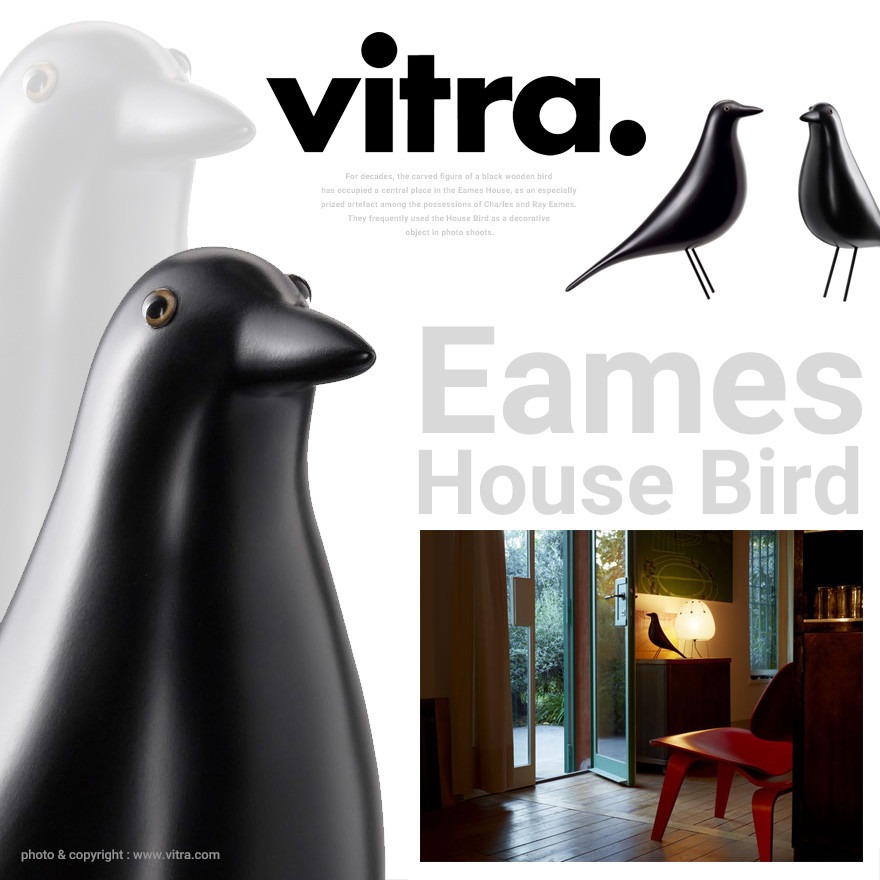 Vitra Eames House Birdԥ֥åեॺ ϥС  ȥ ֥ ʪ ƥꥢ Charle<br>Źʡۿ߽̾ФƤɽȶ֥
