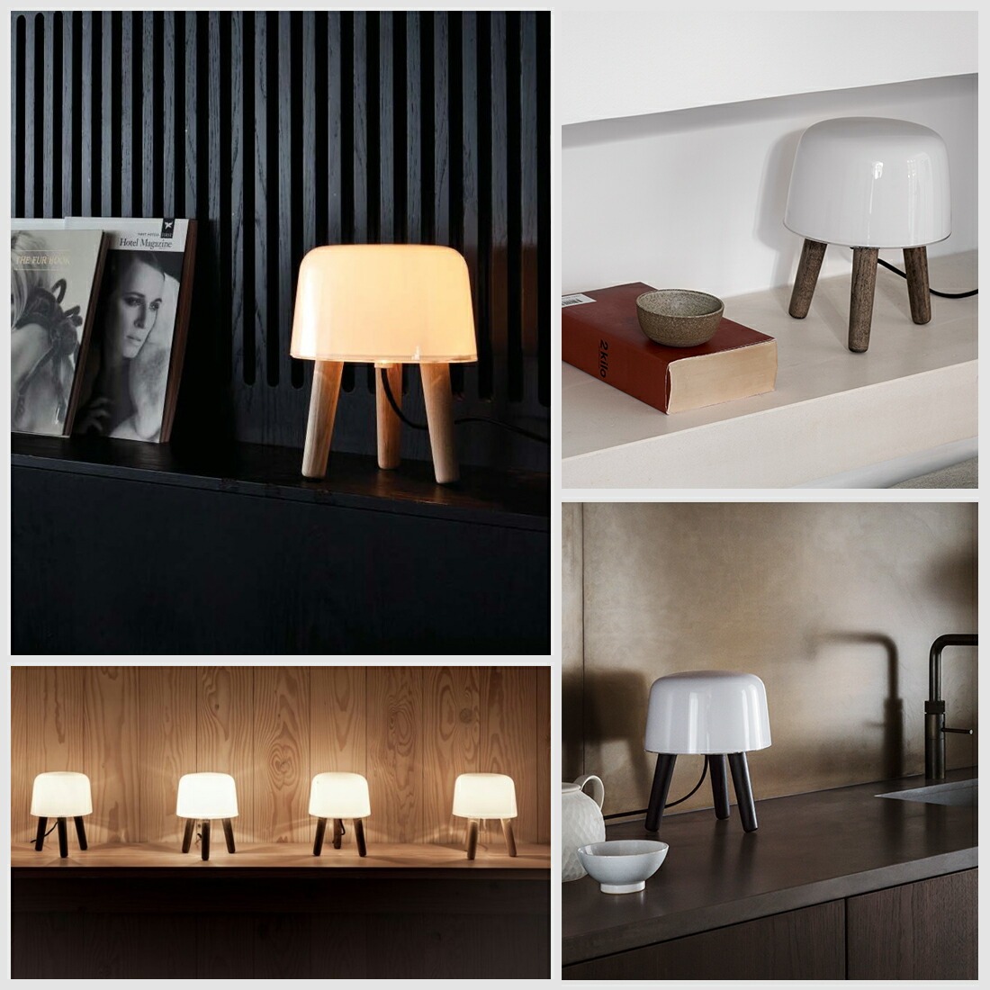 ��&TRADITION ����ɥȥ�ǥ�������MILK TABLE LAMP �ߥ륯�ơ��֥���� �ơ��֥�饤�� ���� ���饹 �� ��ӥ󥰥����˥� Denmark ���饷�å� Norm Architects��RCP��