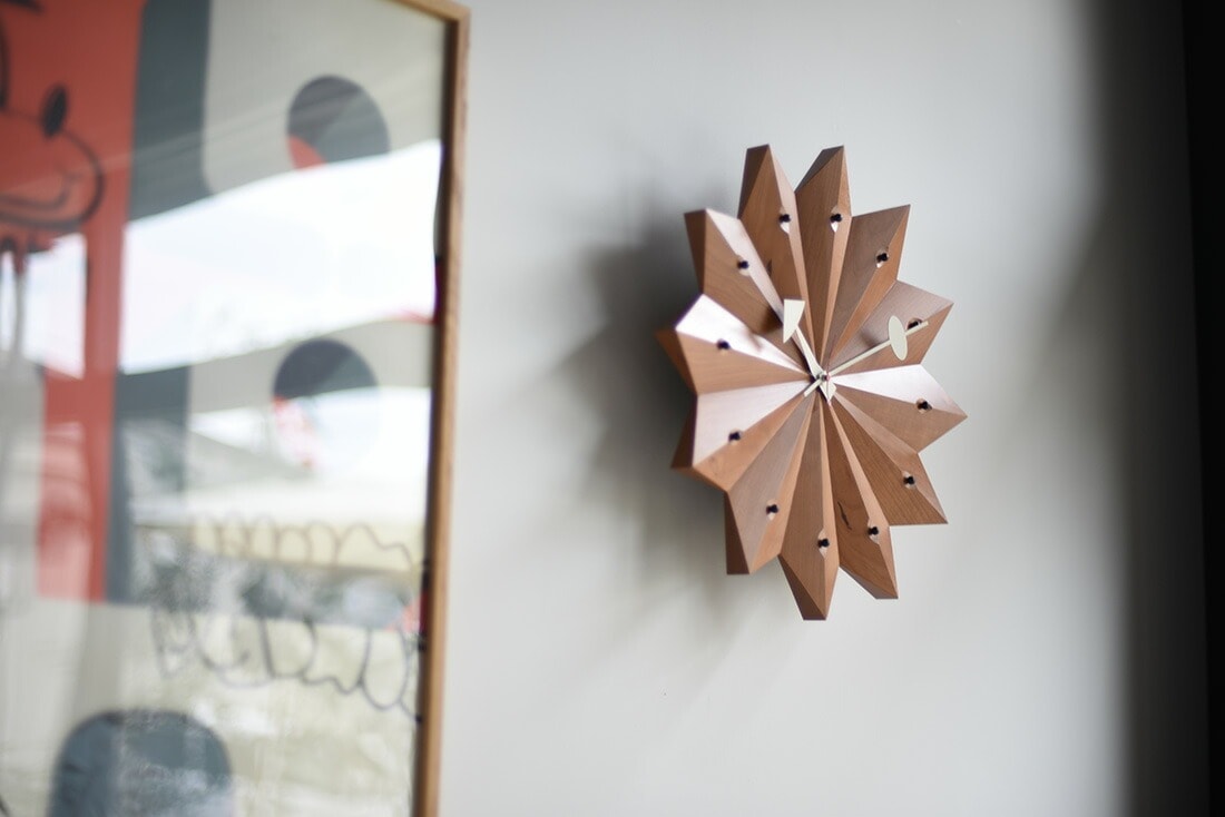 掛けフックプレゼント】Vitra ヴィトラ Wall Clocks Fan Clock ファン