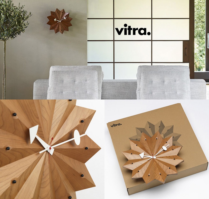 掛けフックプレゼント】Vitra ヴィトラ Wall Clocks Fan Clock ファン