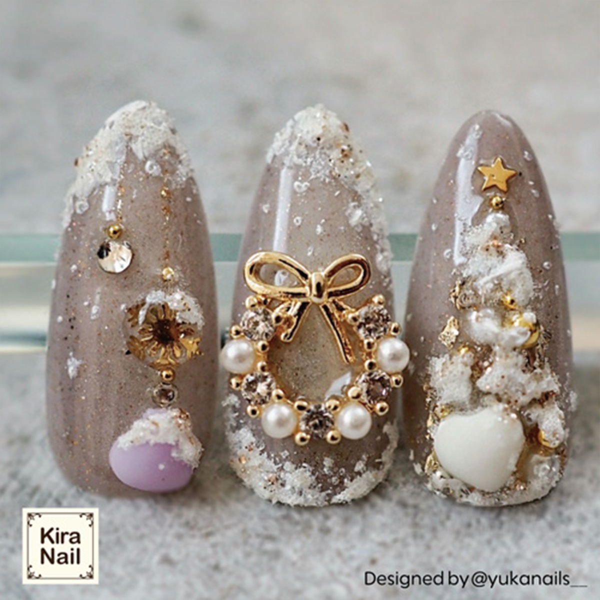 リボン リース（各2P）｜シャイニージェル公式ショップ本店【セルフ