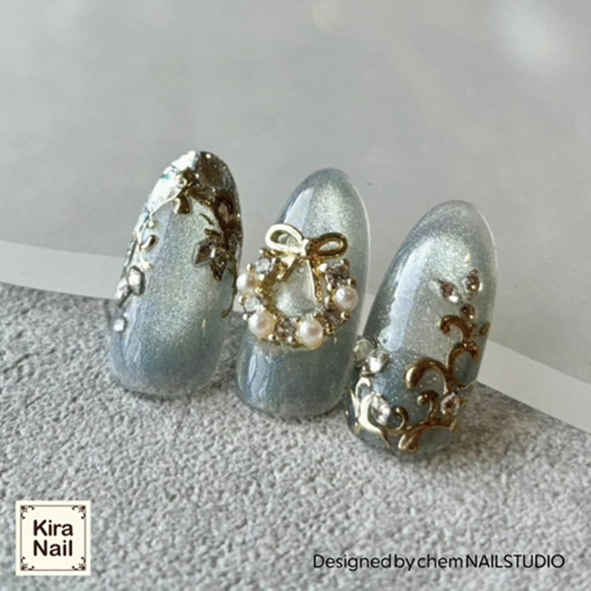 リボン リース（各2P）｜シャイニージェル公式ショップ本店【セルフ