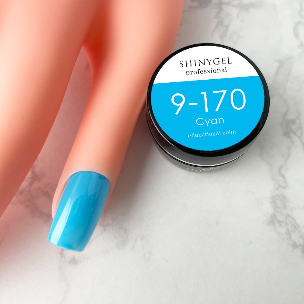 シャイニージェルプロフェッショナル 9-170シアン（三原色カラー） 4g