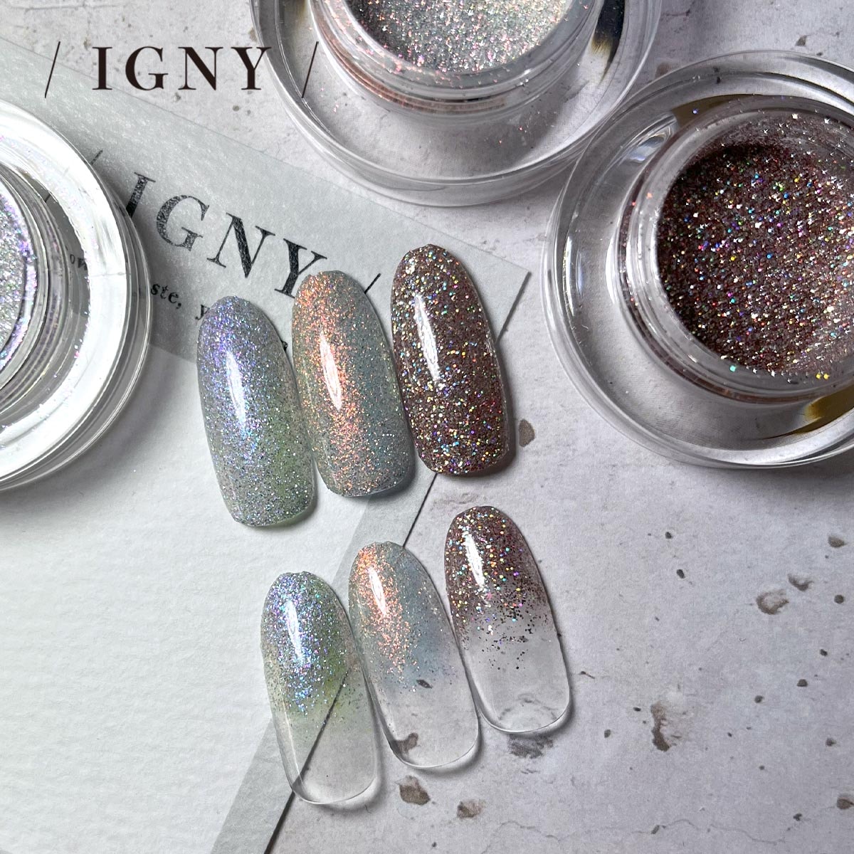 IGNY リフレクティブグリッター（フラッシュ）｜シャイニージェル公式
