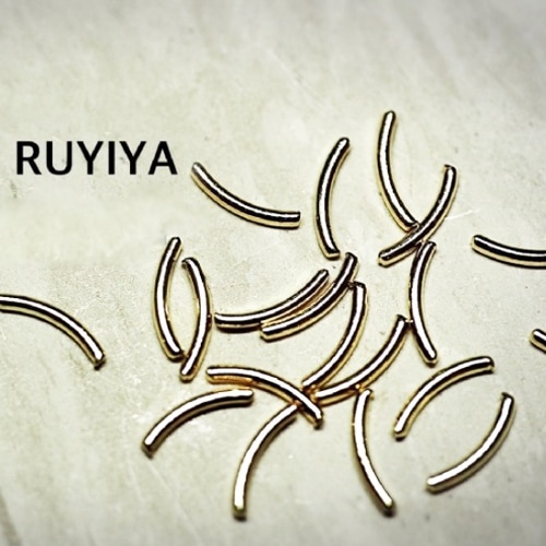 【在庫処分】RUYIYA（ルイーヤ）：メタルカーブ779 カーブスティック／ゴールド 6mm（GROSS 約2g）