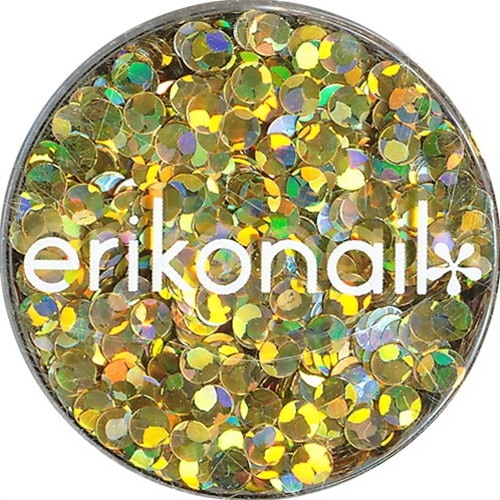 erikonail（エリコネイル）：ジュエリーコレクション／ホロゴールドスパークル 丸 2mm（ERI-72） $