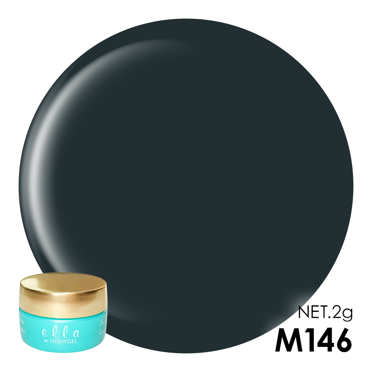 ella BY SHINYGEL Color Gel 2g ／ M146 Foolish