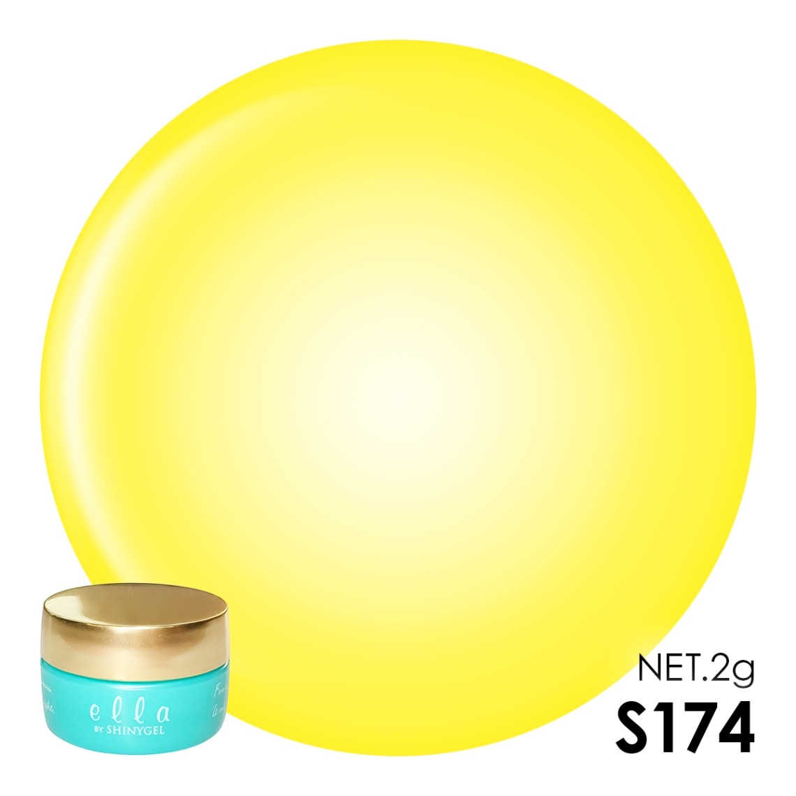 ella BY SHINYGEL Color Gel 2g ／ S174 Water Lemon