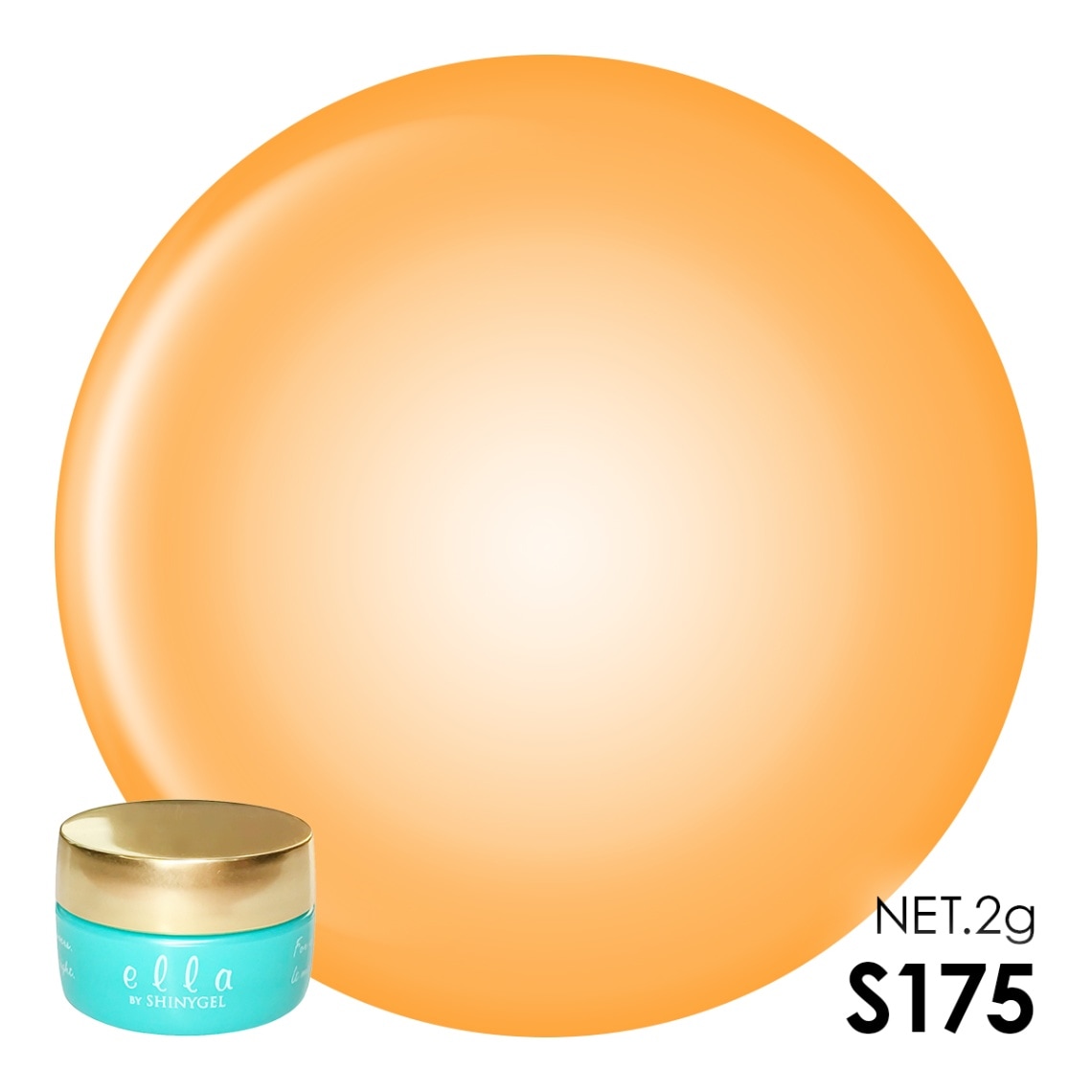 ella BY SHINYGEL Color Gel 2g ／ S175 Water Valensia