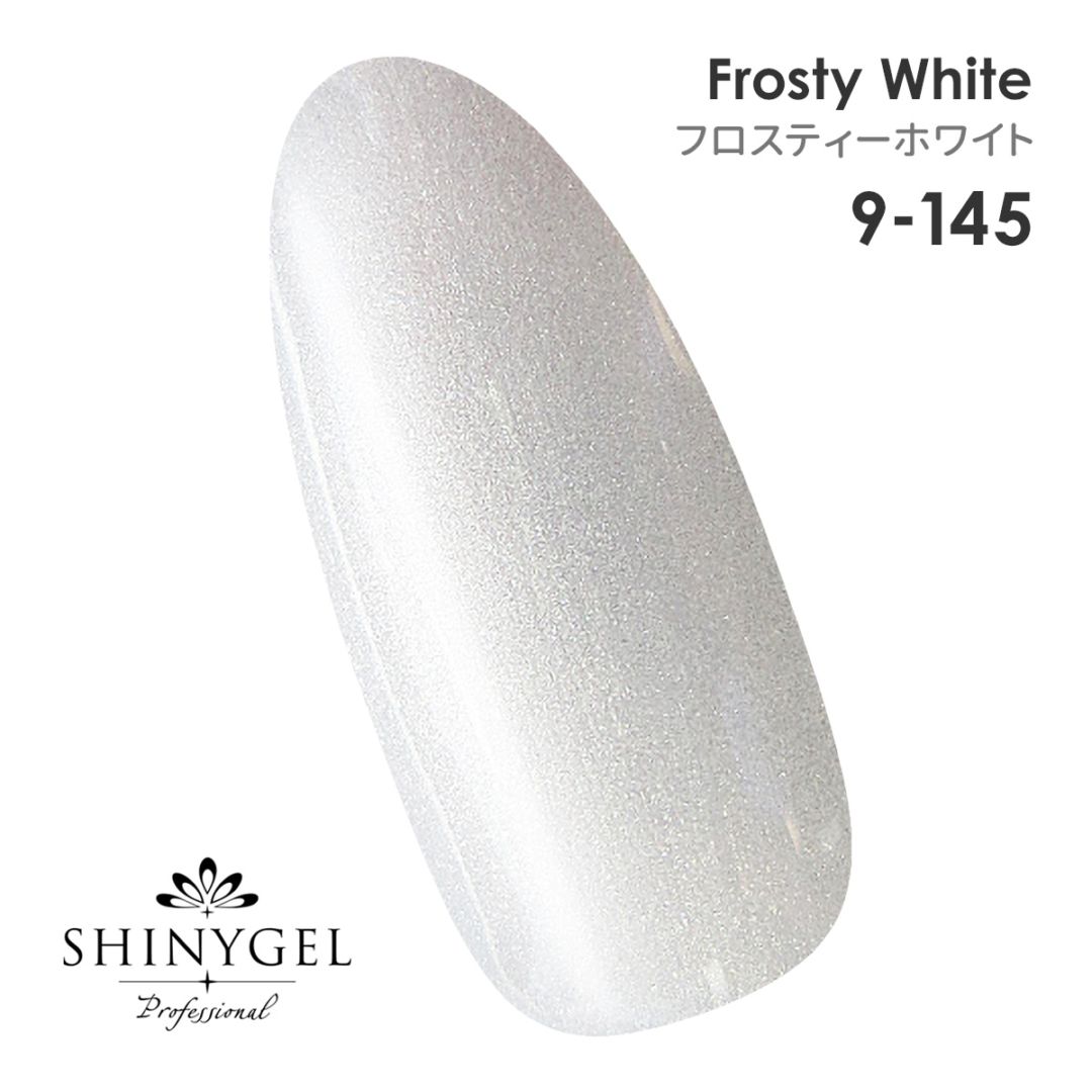 SHINYGEL Professional Color Gel 4g ／ Frosty-White （Pearl） 9-145
